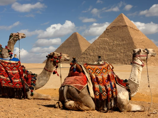 Pyramiden von Gizeh, Ägypten